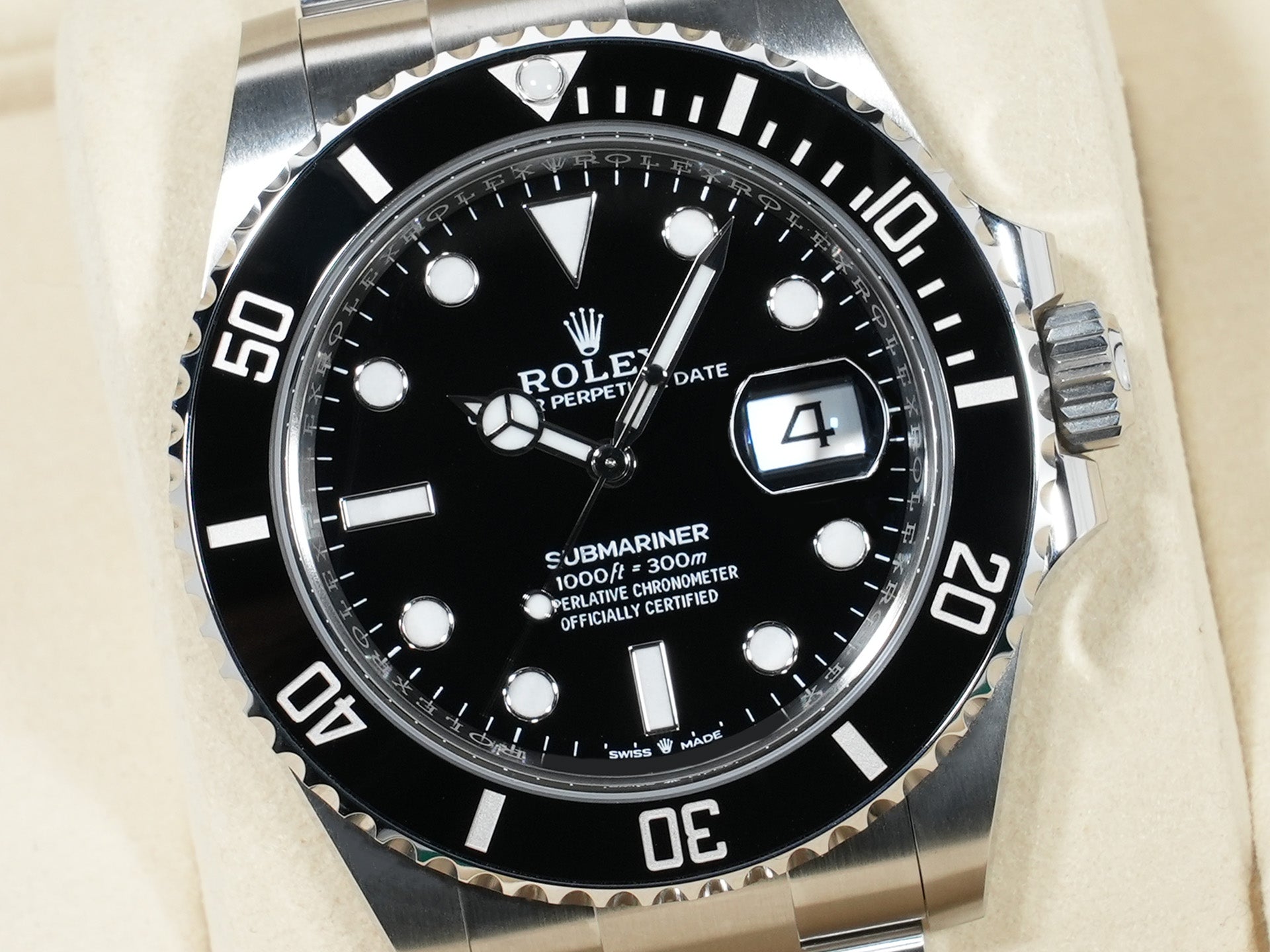 ロレックス サブマリーナー デイト Ref.126610LN ステンレススチール ブラック文字盤 未使用 5pfbt8nk