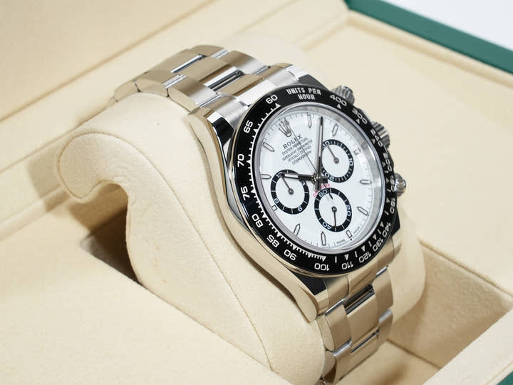 ロレックス デイトナ Ref.126500LN ステンレススチール ホワイト文字盤 未使用 fd34ystp