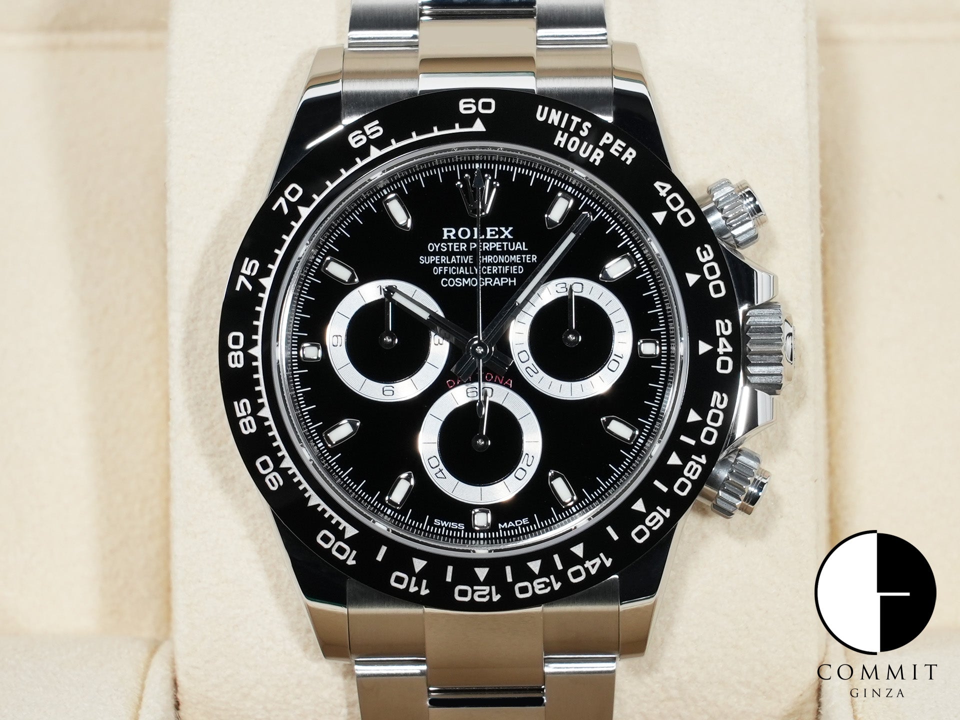 ロレックス デイトナ Ref.116500LN ステンレススチール ブラック文字盤 未使用 hpwv9a59