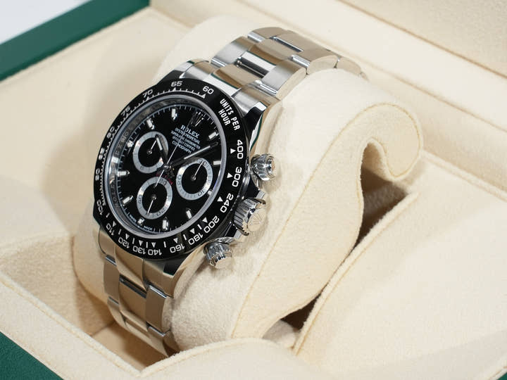 Rolex Daytona Ref. 116500LN Stainless Steel Black Dial Unused hpwv9a59