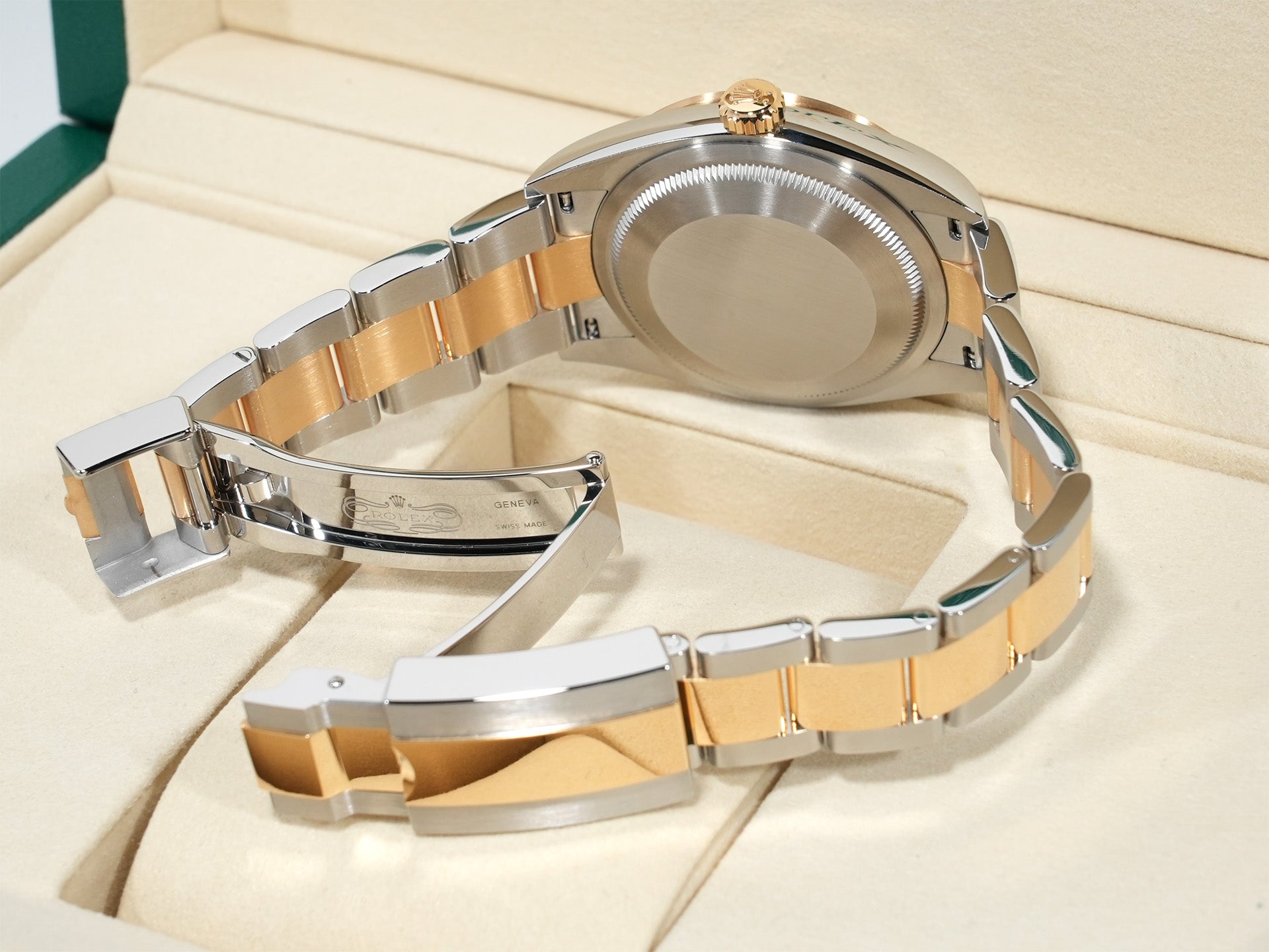 ロレックス エクスプローラー36 Ref.124273 ステンレススチール/イエローゴールド ブラック文字盤 オイスターブレスレット 極美品 jn37i798