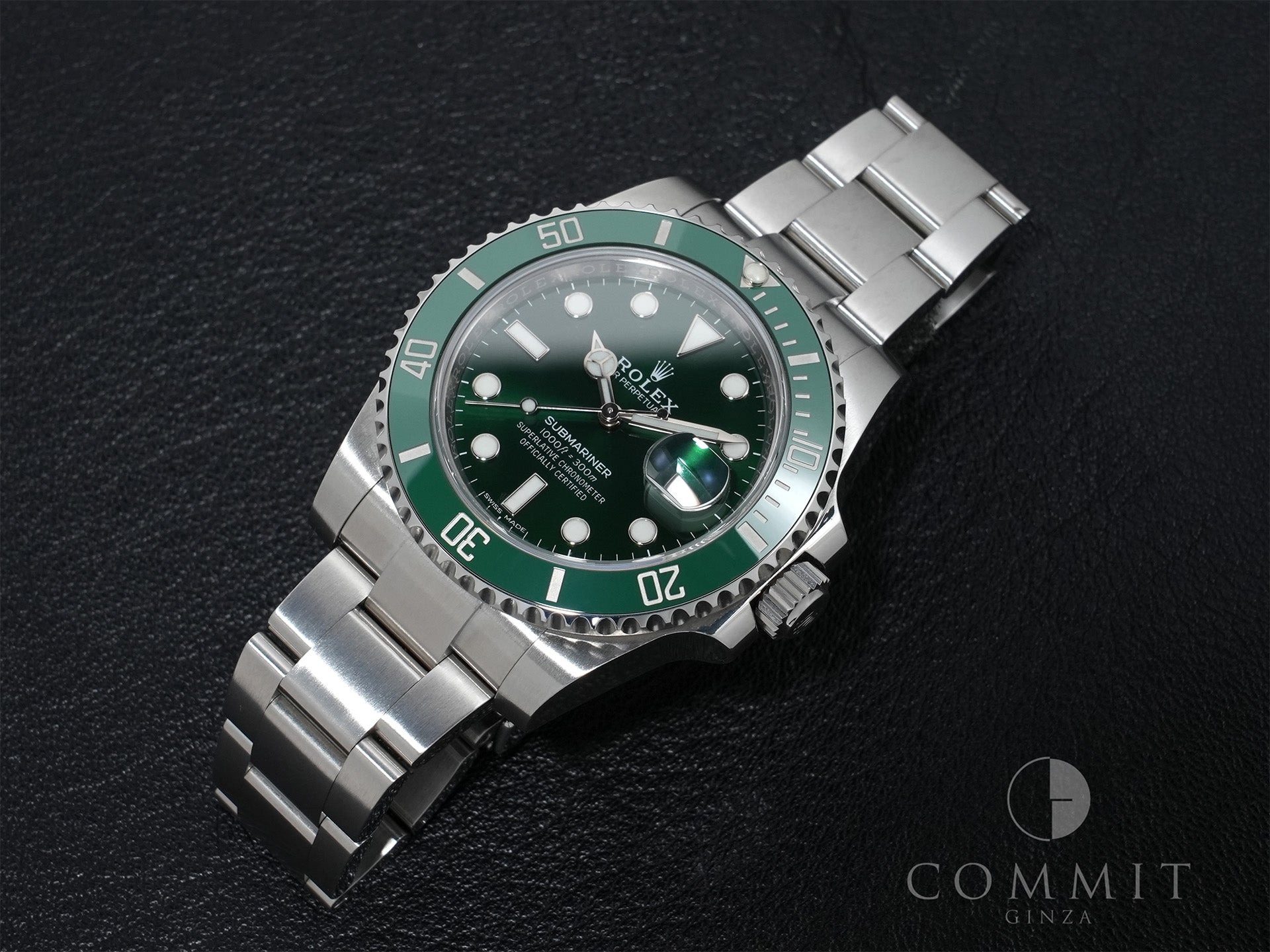 ロレックス サブマリーナー デイト Ref.116610LV ステンレススチール グリーン文字盤 美品 z5f94n2t
