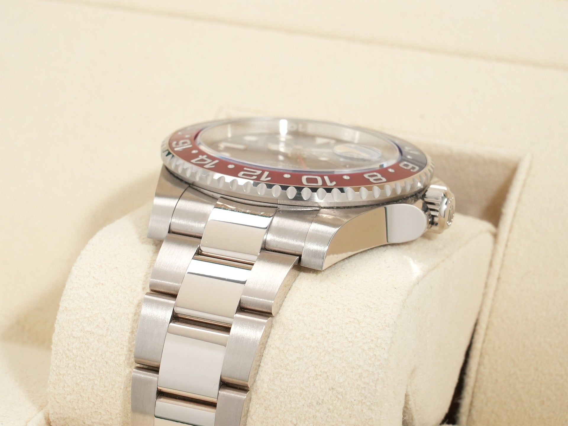 ロレックス GMTマスターII Ref.126719BLRO ホワイトゴールド ミッドナイトブルー文字盤 オイスターブレスレット 美中古 ic7z5gyy