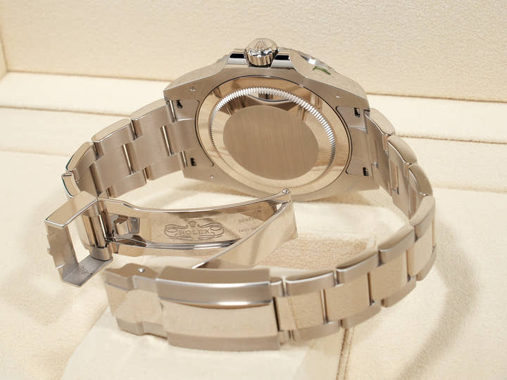 ロレックス GMTマスターII Ref.126719BLRO ホワイトゴールド ミッドナイトブルー文字盤 オイスターブレスレット 美中古 ic7z5gyy