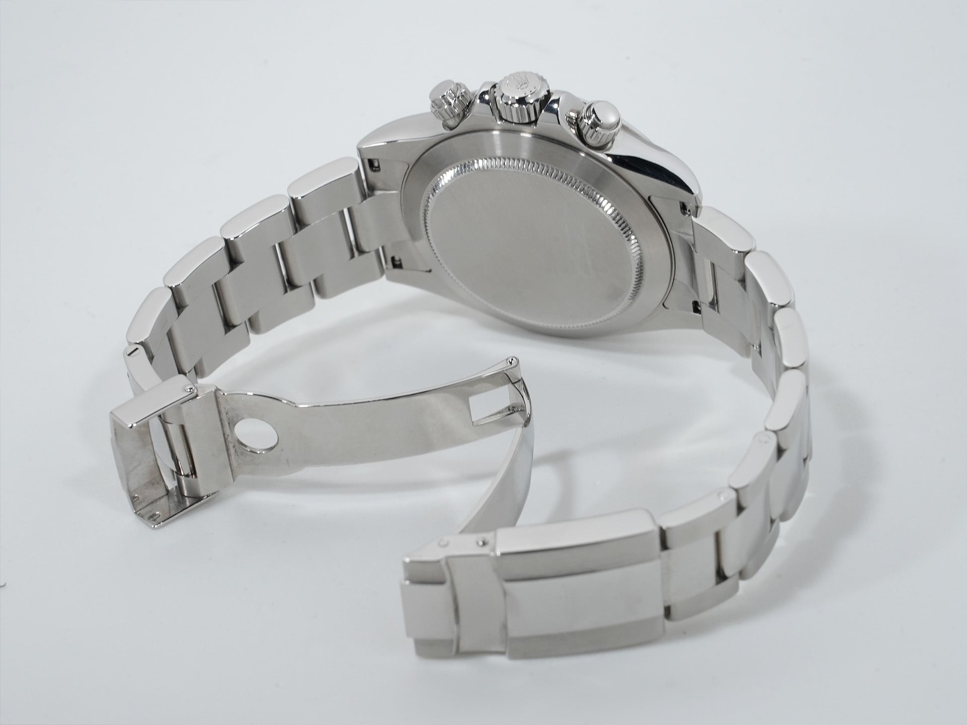 Pre-owned Rolex Daytona Ref. 116520 Stainless Steel White Dial kjxovadx