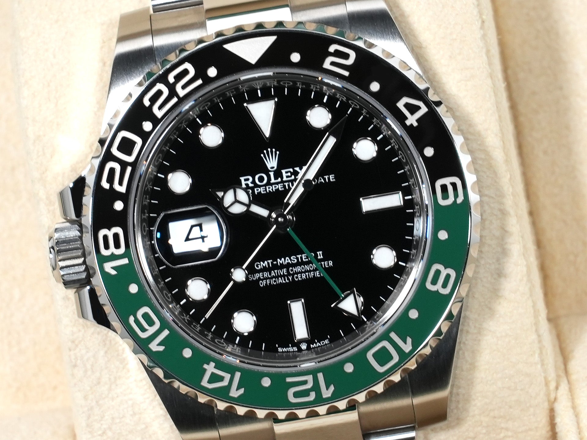 ロレックス GMTマスターII Ref.126720VTNR ステンレススチール ブラック文字盤 オイスターブレスレット 中古 9mzxfczq