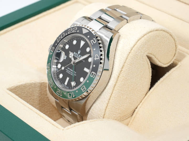 ロレックス GMTマスターII Ref.126720VTNR ステンレススチール ブラック文字盤 オイスターブレスレット 中古 9mzxfczq