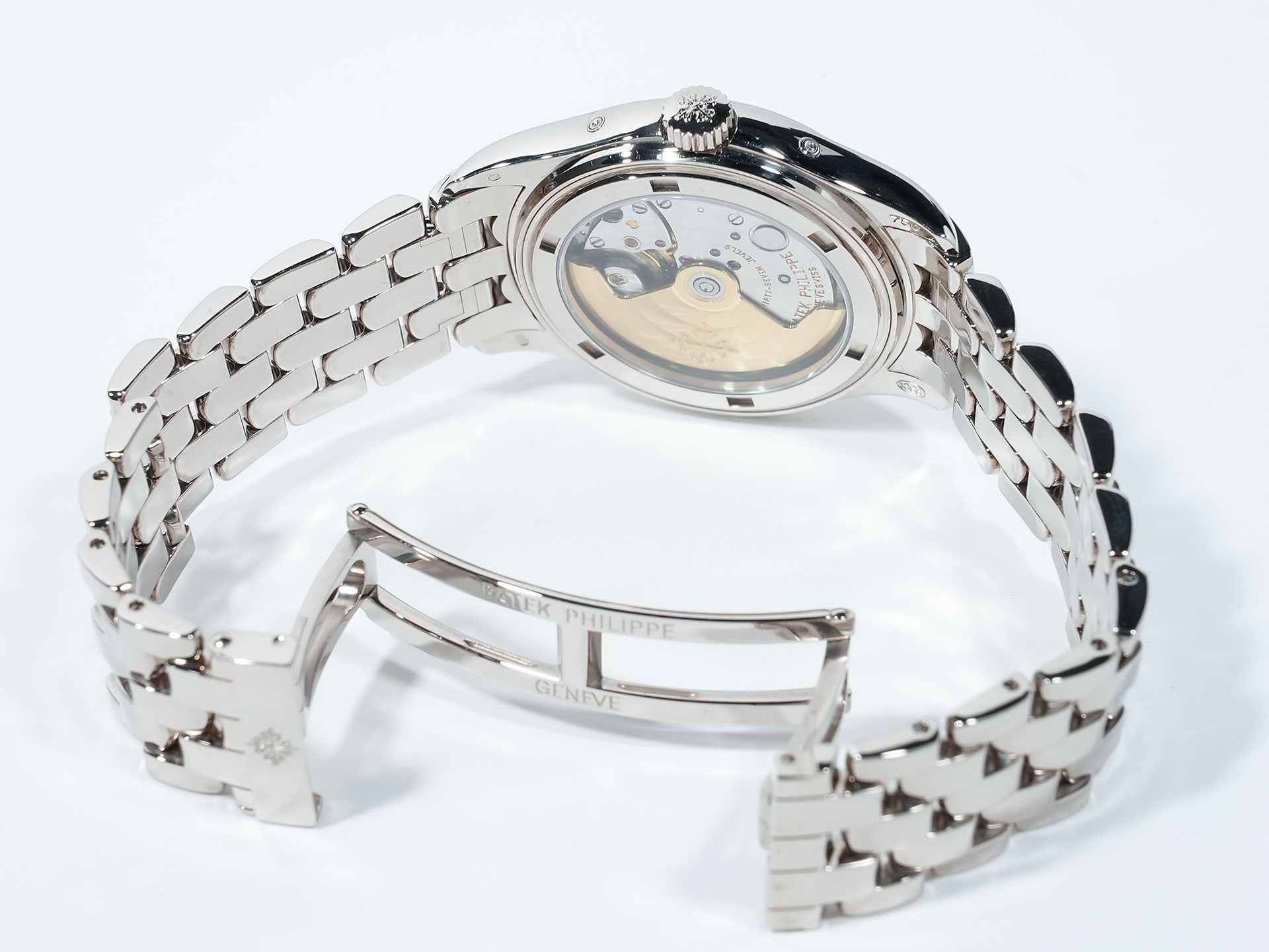 パテックフィリップ アニュアルカレンダー ムーンフェイズ Ref.5036/1G-017 ホワイトゴールド シルバー文字盤 中古 rk7xrgp6