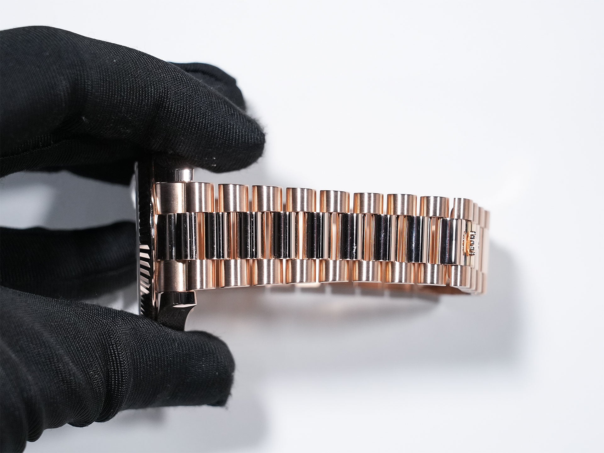 ロレックス デイデイトII Ref.218235 エバーローズゴールド チョコレート文字盤 美中古 osstmfaj