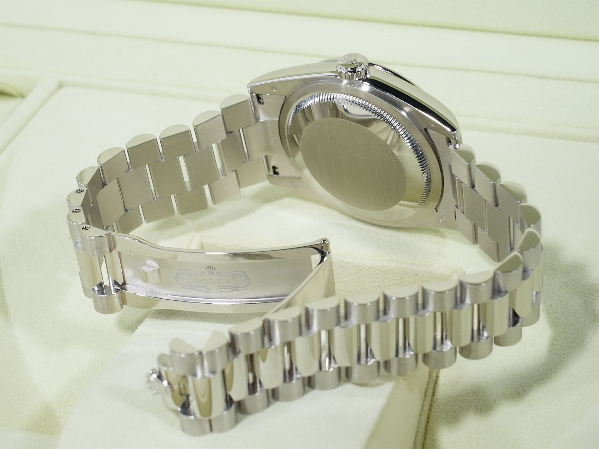 ロレックス デイデイト36 Ref.118206A プラチナ グレー文字盤 中古 8ipw62zu