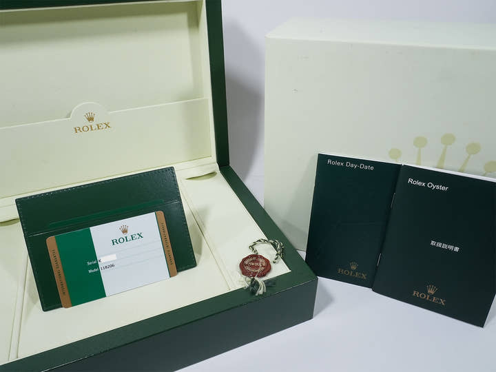 ロレックス デイデイト36 Ref.118206A プラチナ グレー文字盤 中古 8ipw62zu