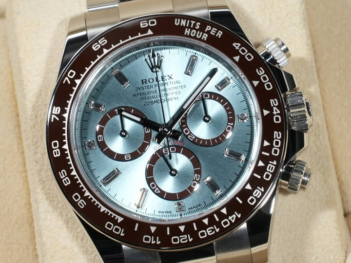 ロレックス デイトナ Ref.126506A プラチナ アイスブルーx11Pダイヤ文字盤 未使用 aeri8xcg