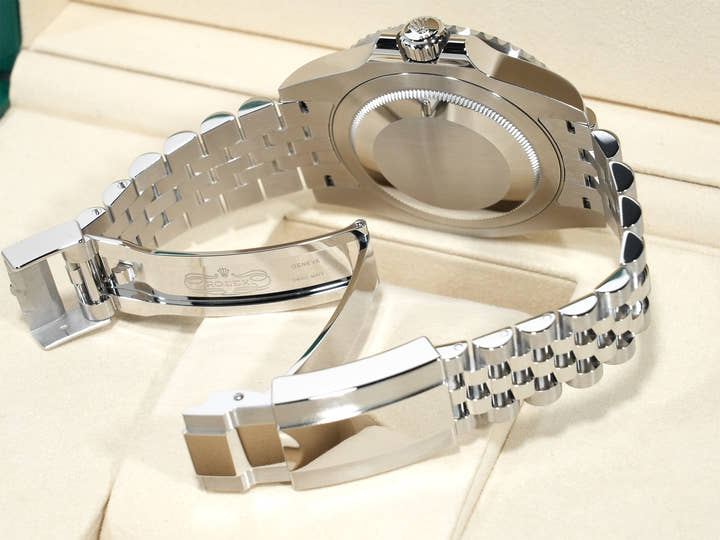 ロレックス GMTマスターII Ref.126710BLNR ステンレススチール ブラック文字盤 ジュビリーブレスレット 未使用 br4dz9mb