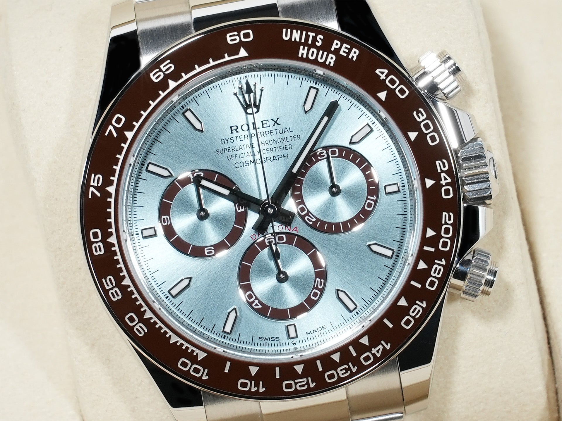 ロレックス デイトナ Ref.126506 プラチナ アイスブルー文字盤 未使用 2dr46vo6