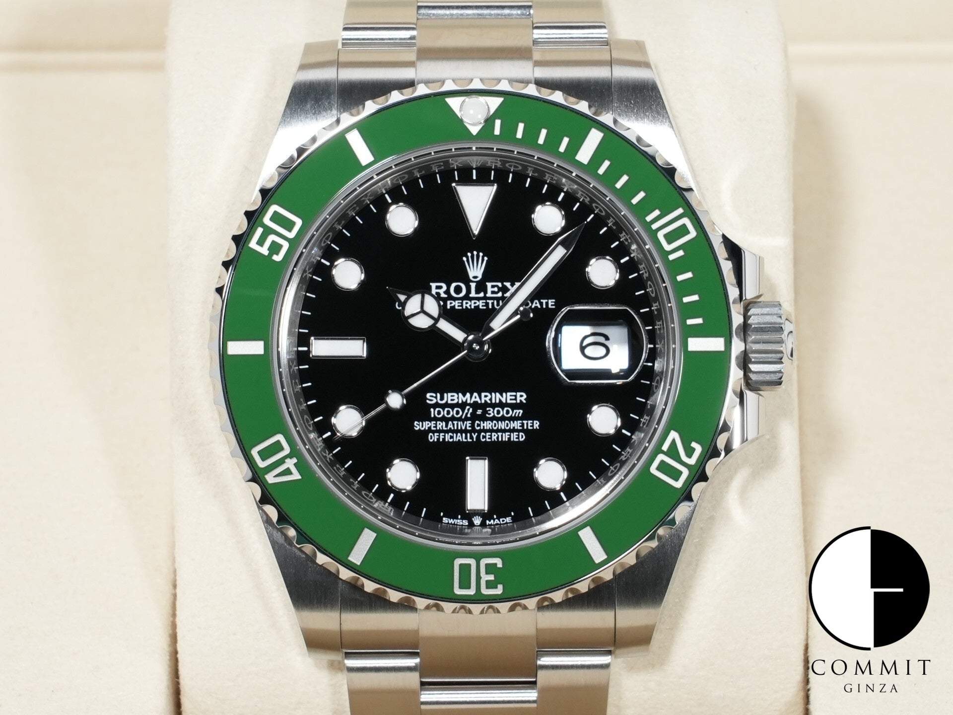 ロレックス サブマリーナー デイト Ref.126610LV ステンレススチール ブラック文字盤 未使用 o6ug4gnh