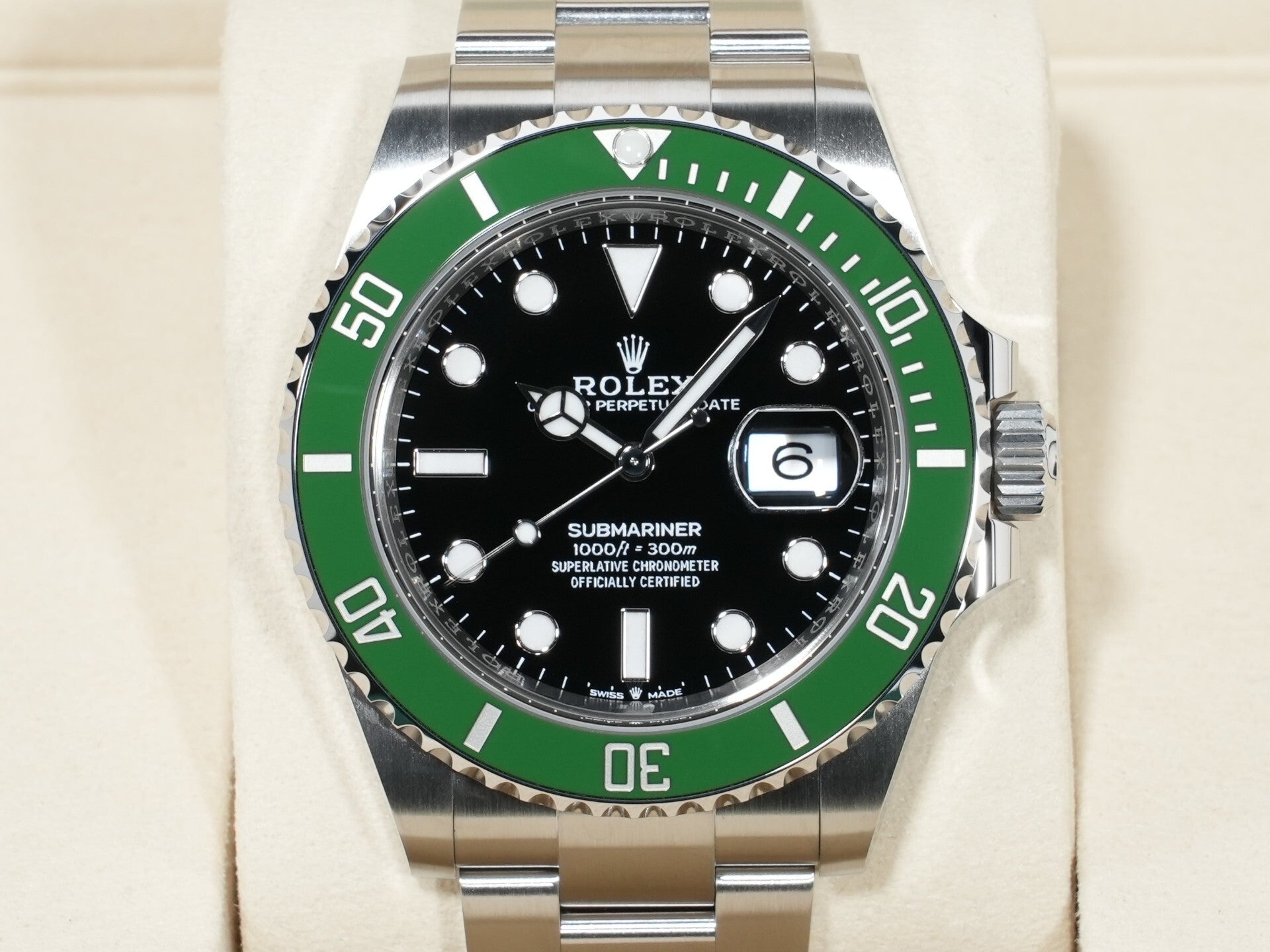ロレックス サブマリーナー デイト Ref.126610LV ステンレススチール ブラック文字盤 未使用 o6ug4gnh