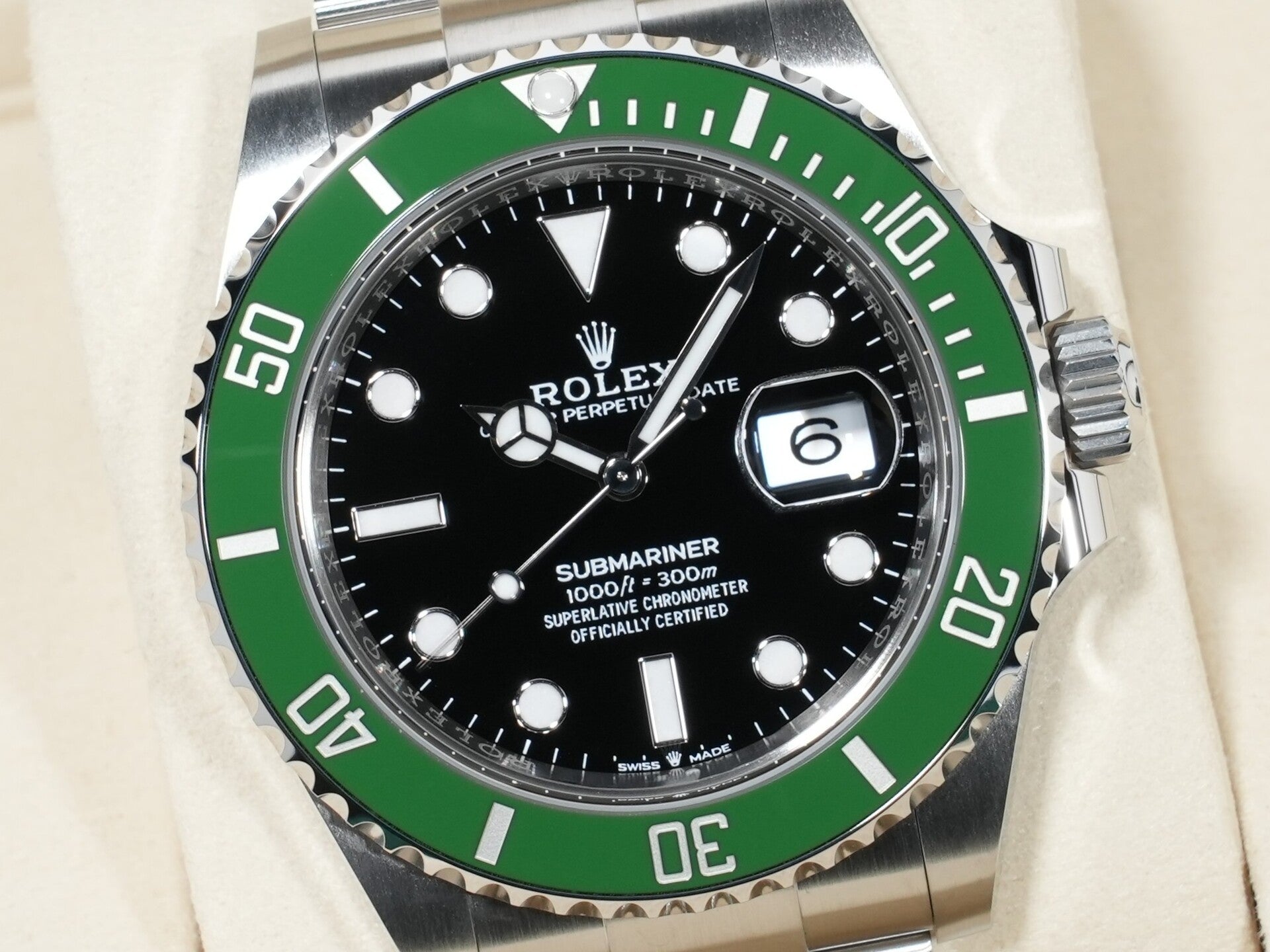 ロレックス サブマリーナー デイト Ref.126610LV ステンレススチール ブラック文字盤 未使用 o6ug4gnh