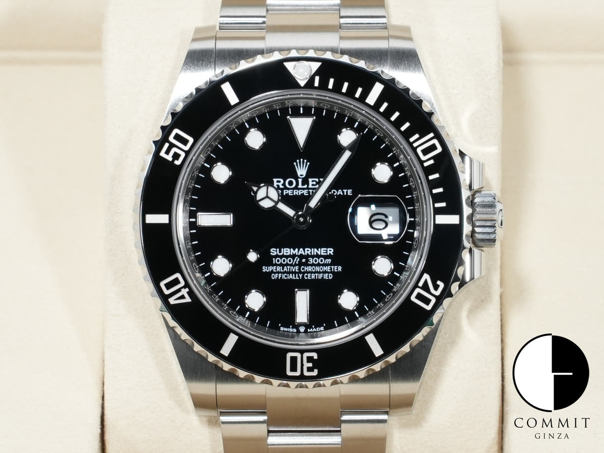 ロレックス サブマリーナー デイト Ref.126610LN ステンレススチール ブラック文字盤 未使用 9vqxcgg2