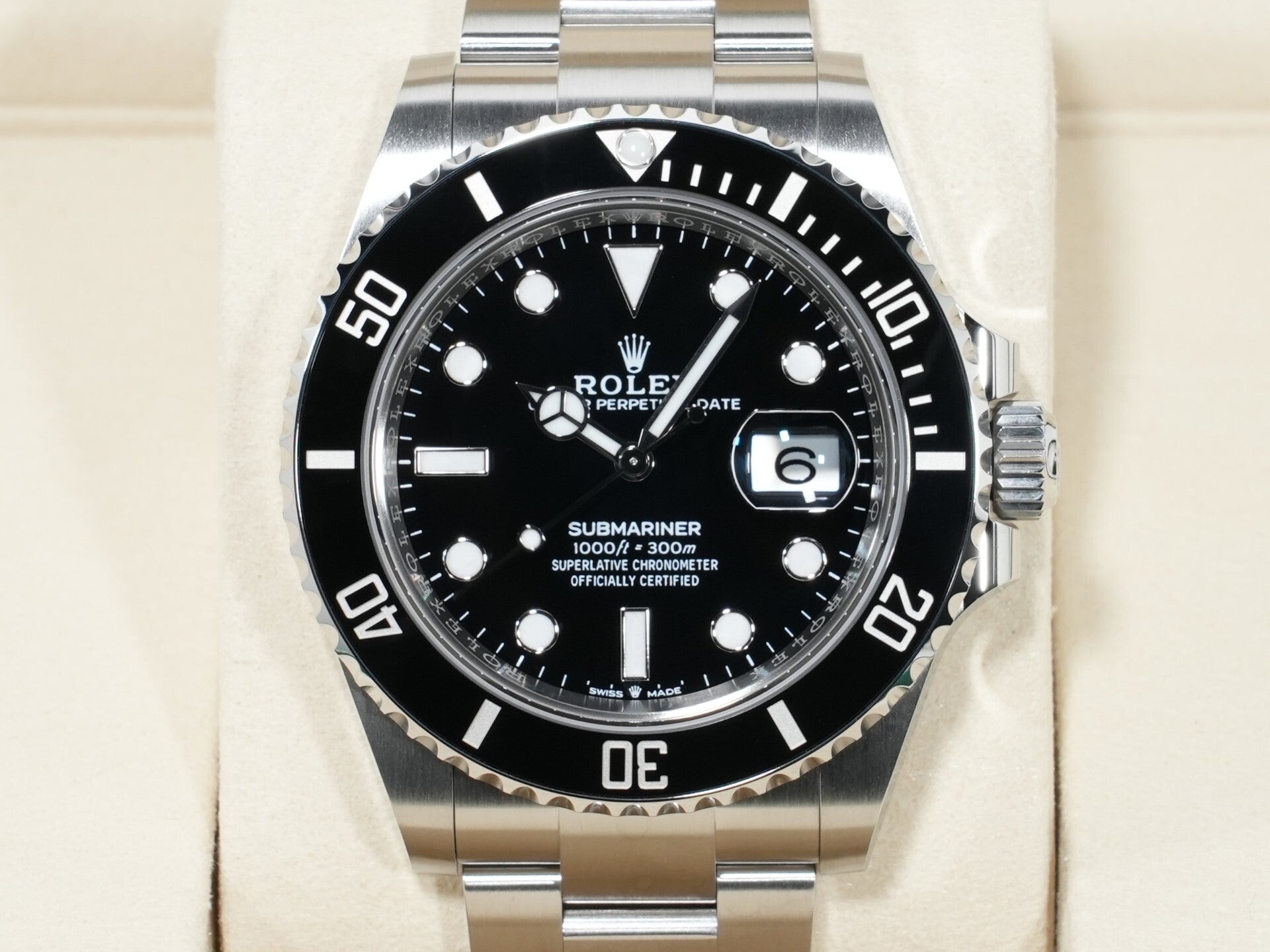 ロレックス サブマリーナー デイト Ref.126610LN ステンレススチール ブラック文字盤 未使用 9vqxcgg2