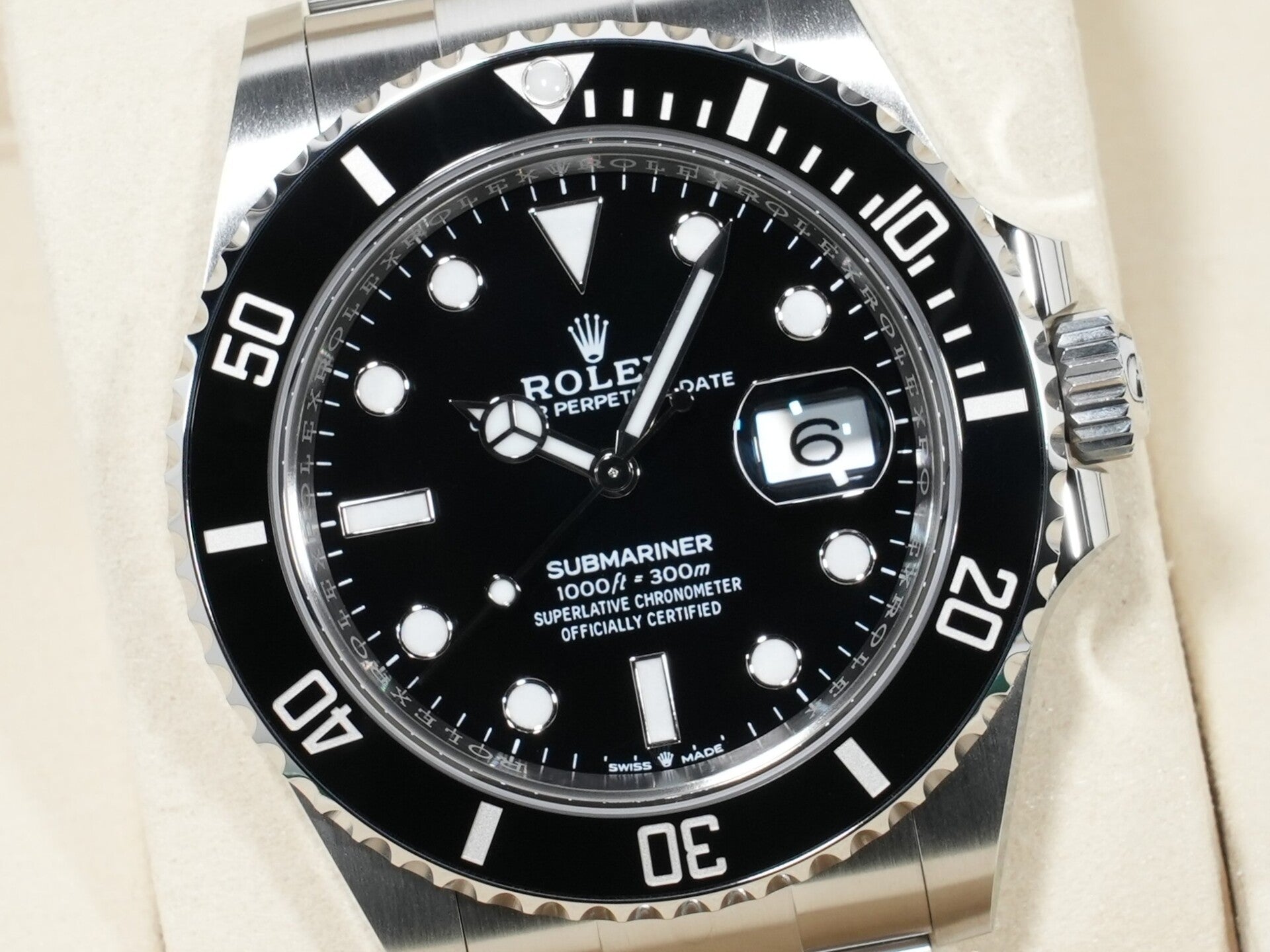 ロレックス サブマリーナー デイト Ref.126610LN ステンレススチール ブラック文字盤 未使用 9vqxcgg2