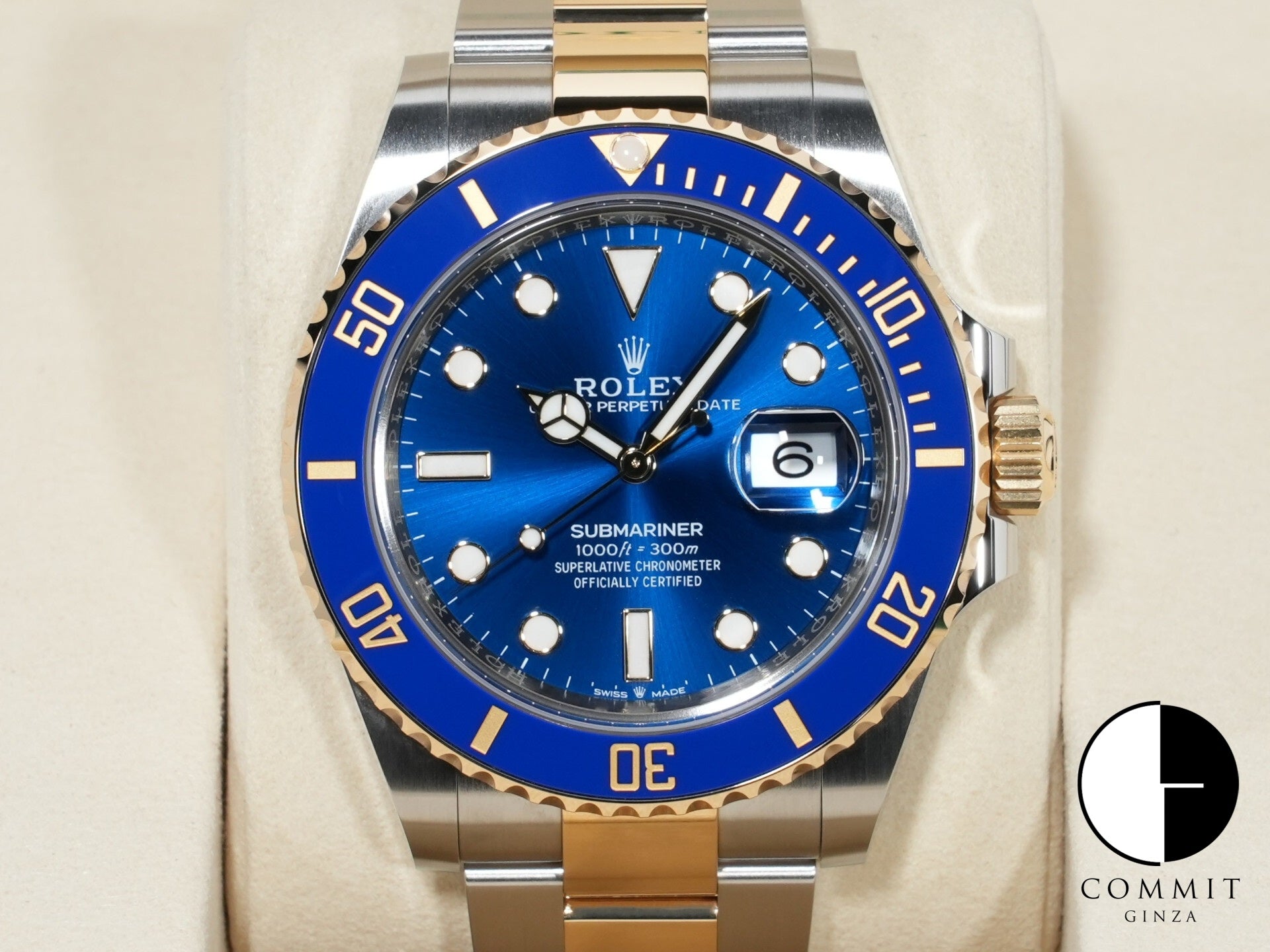 ロレックス サブマリーナー デイト Ref.126613LB ステンレススチール/イエローゴールド ブルー文字盤 未使用 rqyfv78f