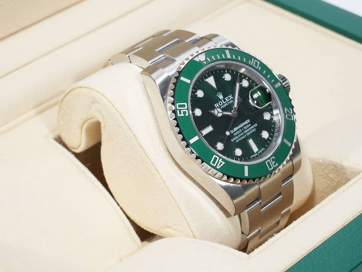 ロレックス サブマリーナー デイト Ref.116610LV ステンレススチール グリーン文字盤 極美品 m2xtzioz