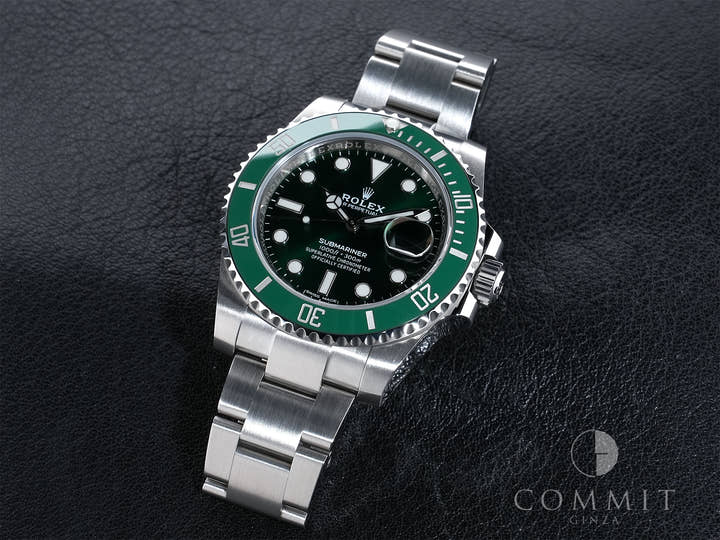 ロレックス サブマリーナー デイト Ref.116610LV ステンレススチール グリーン文字盤 極美品 m2xtzioz