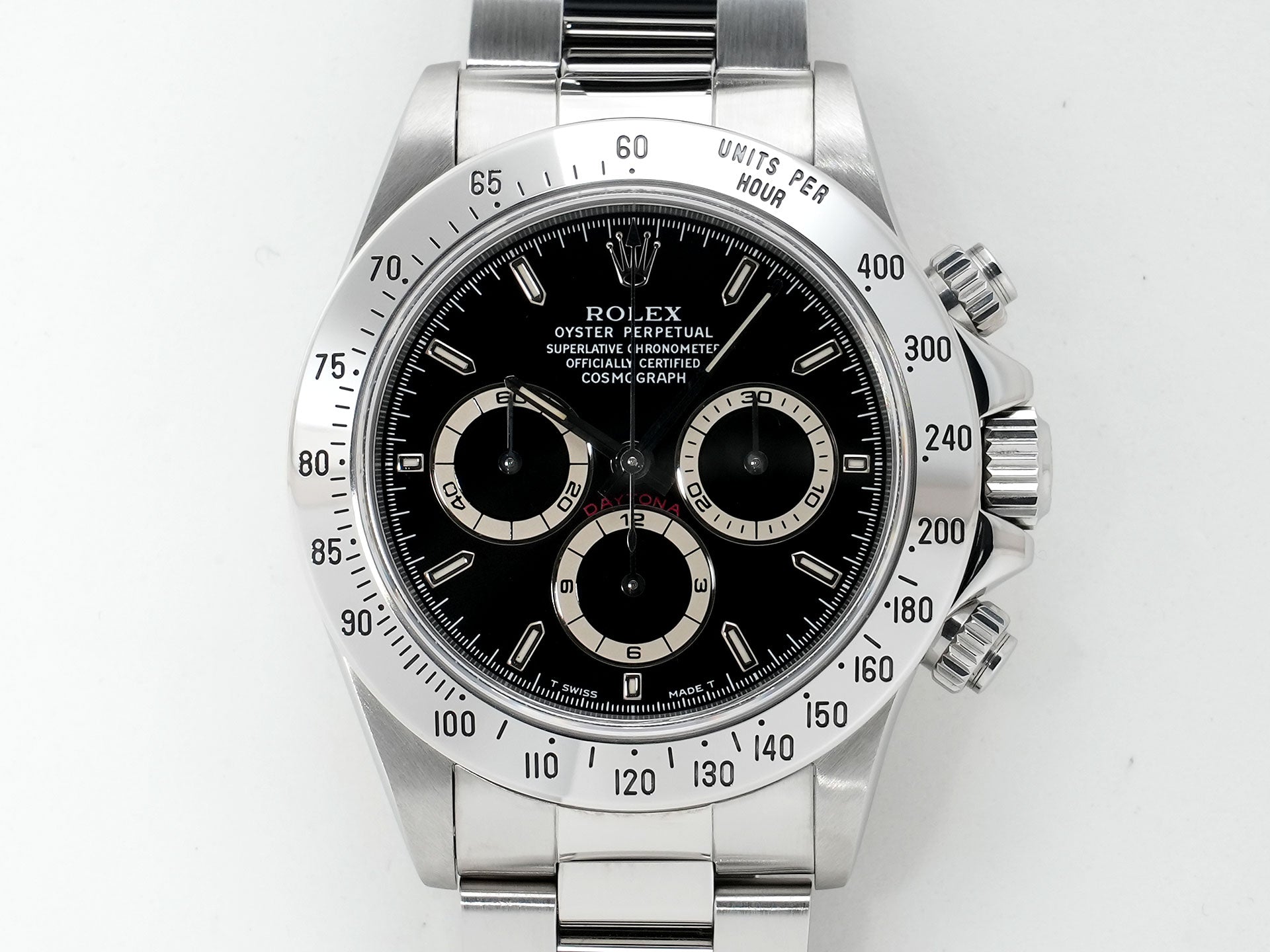 ロレックス デイトナ エルプリメロ Ref.16520 ステンレススチール ブラック文字盤 美中古 a56sucux