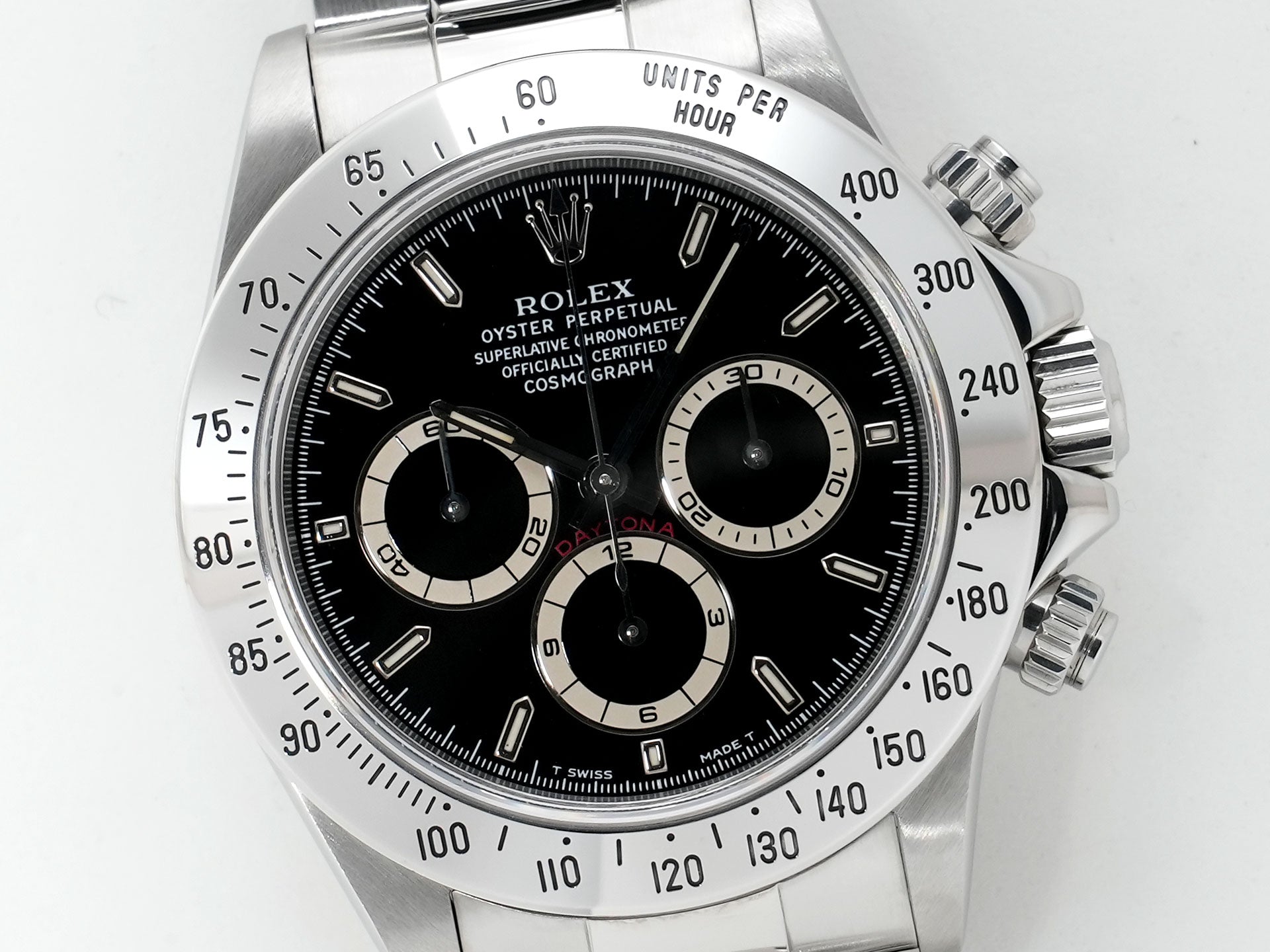 ロレックス デイトナ エルプリメロ Ref.16520 ステンレススチール ブラック文字盤 美中古 a56sucux