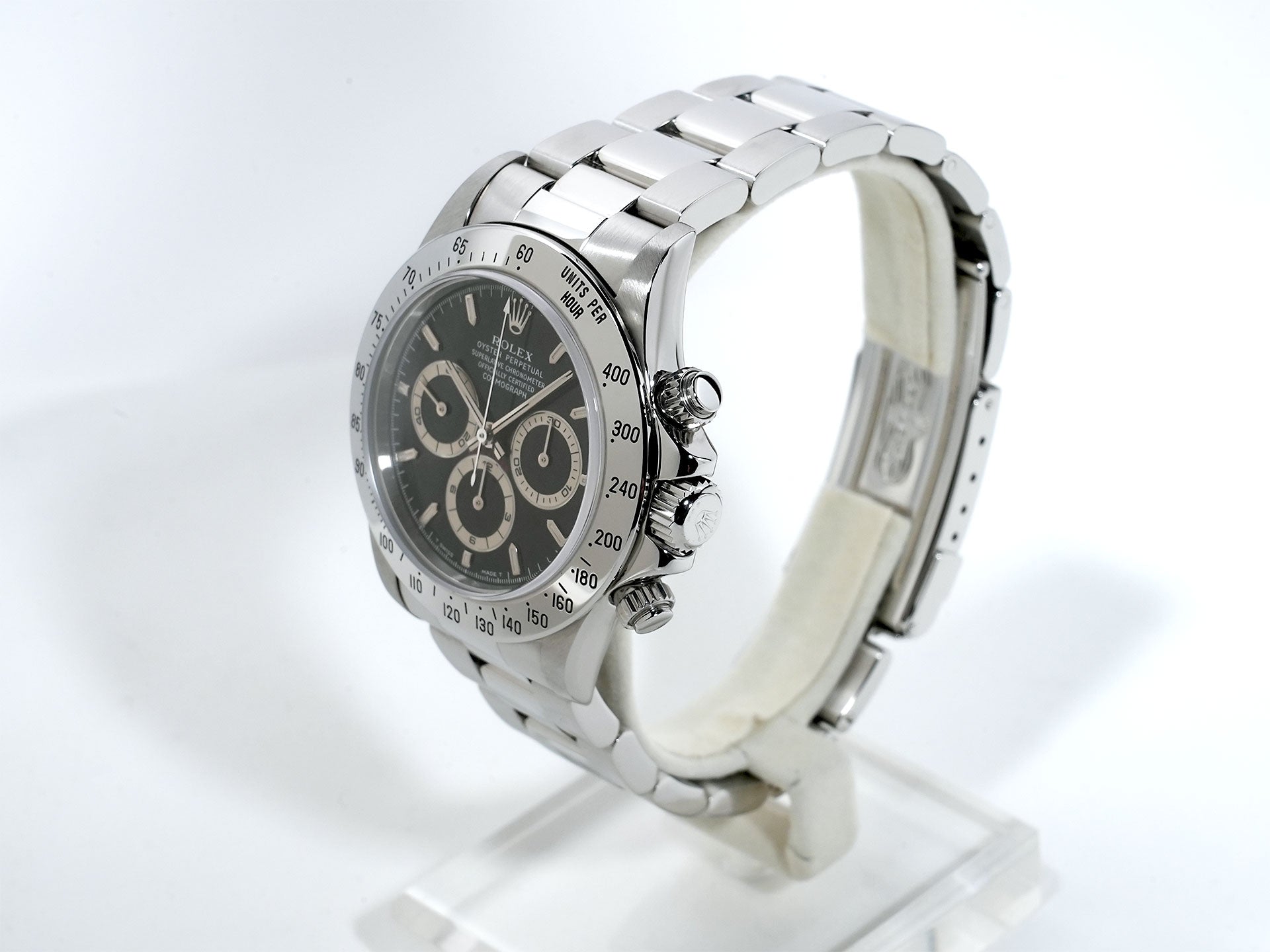 ロレックス デイトナ エルプリメロ Ref.16520 ステンレススチール ブラック文字盤 美中古 a56sucux