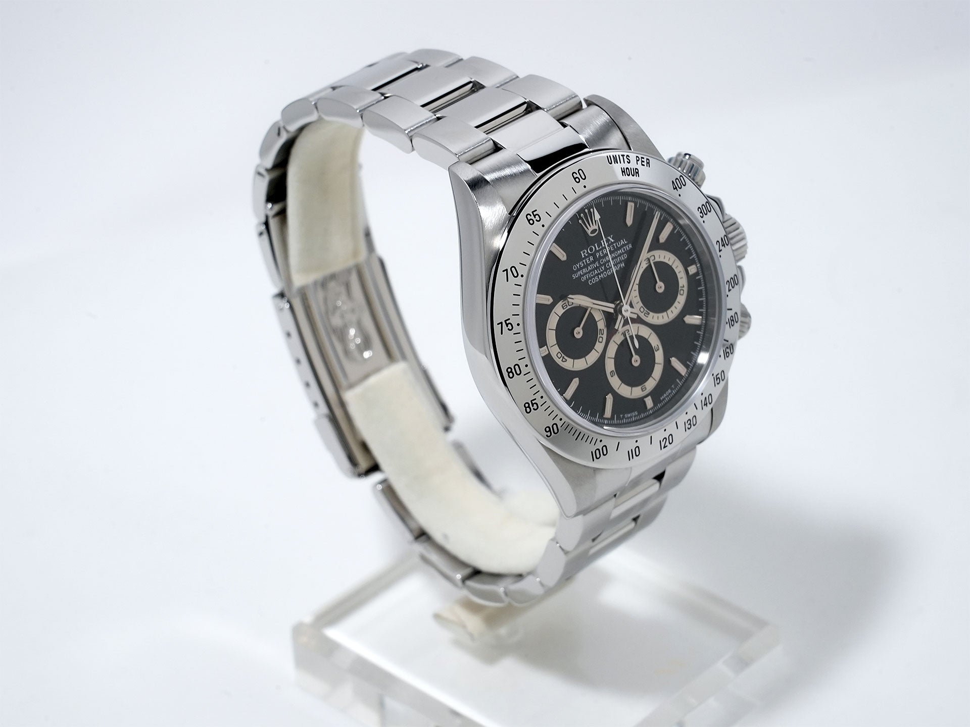 ロレックス デイトナ エルプリメロ Ref.16520 ステンレススチール ブラック文字盤 美中古 a56sucux