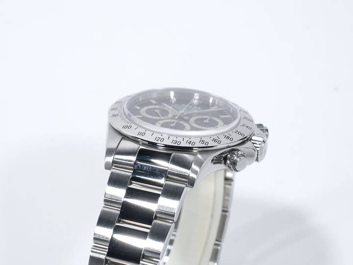 ロレックス デイトナ エルプリメロ Ref.16520 ステンレススチール ブラック文字盤 美中古 a56sucux