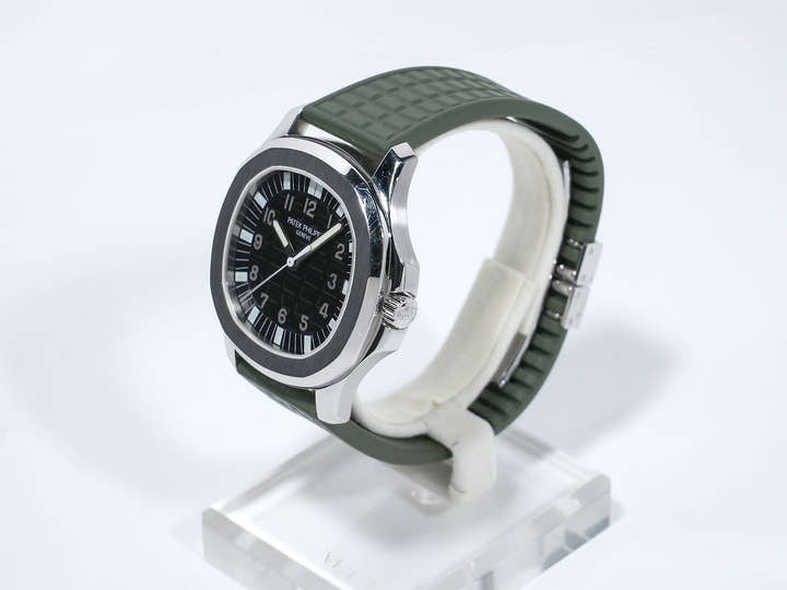 パテックフィリップ アクアノート ラージ Ref.5065A-001 ステンレススチール ブラック文字盤 中古 y2rupj98