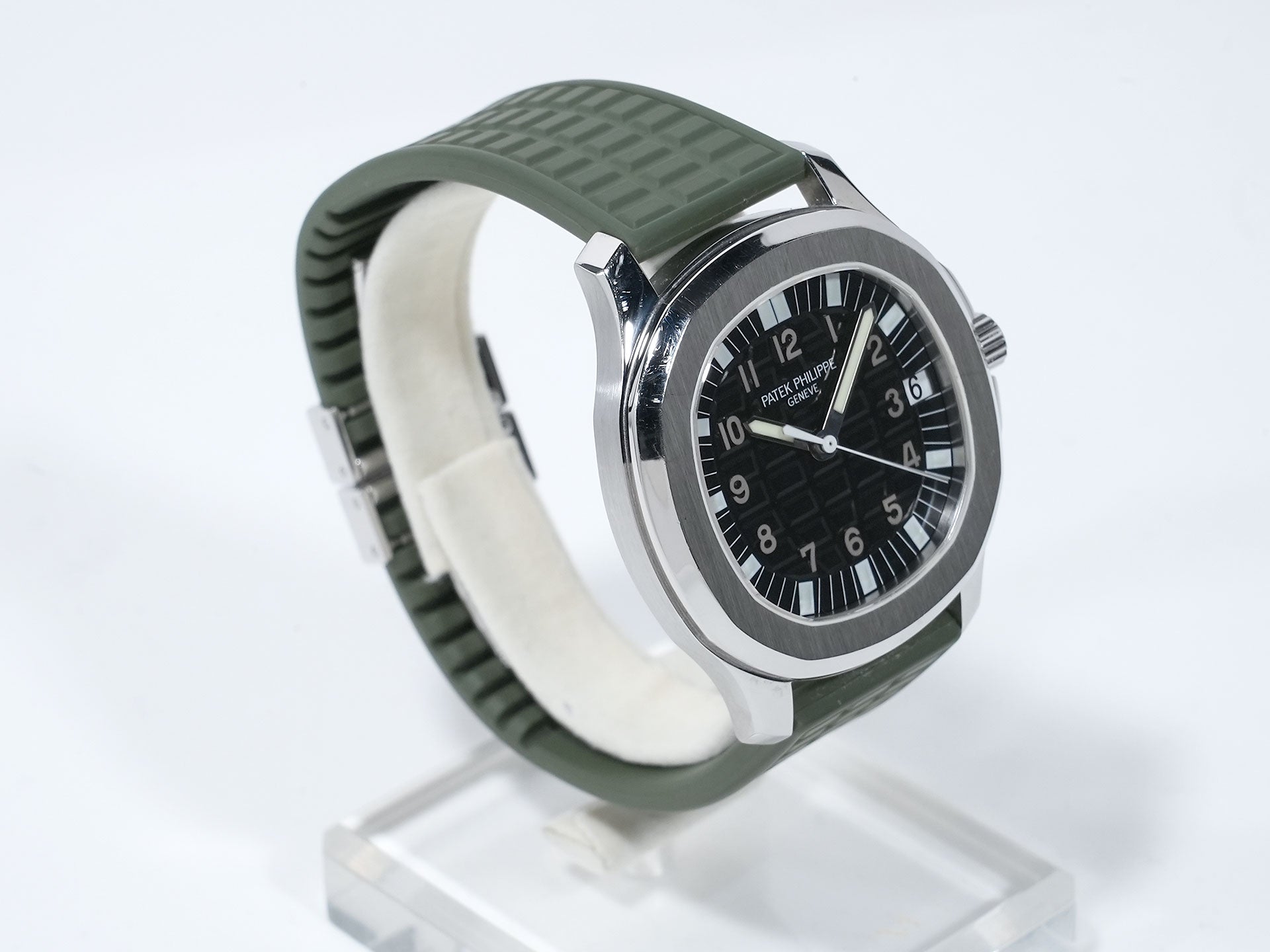 パテックフィリップ アクアノート ラージ Ref.5065A-001 ステンレススチール ブラック文字盤 中古 y2rupj98