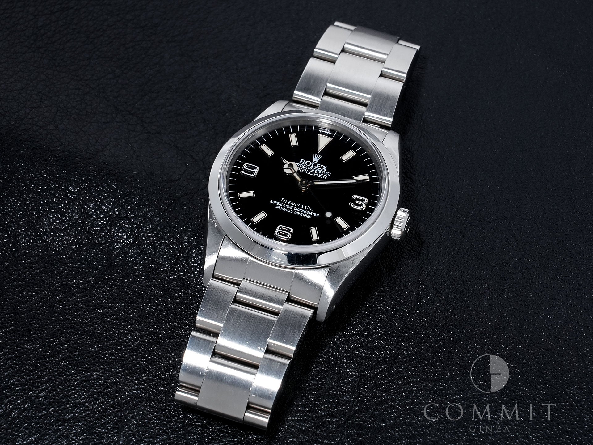 ロレックス エクスプローラーI Ref.14270 ステンレススチール ブラック文字盤 オイスターブレスレット 中古 jm6qrzvg