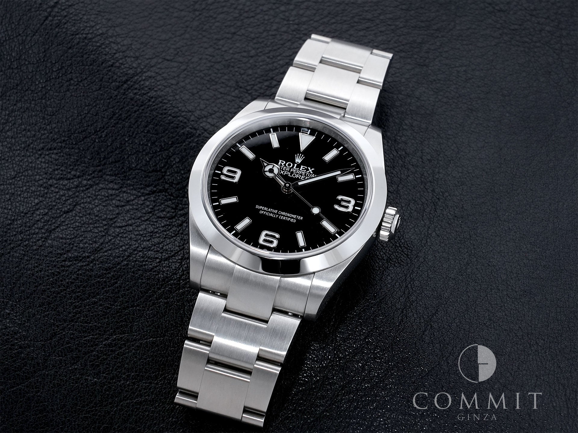 ロレックス エクスプローラー40 Ref.224270 ステンレススチール ブラック文字盤 オイスターブレスレット 中古 ceb52jy2