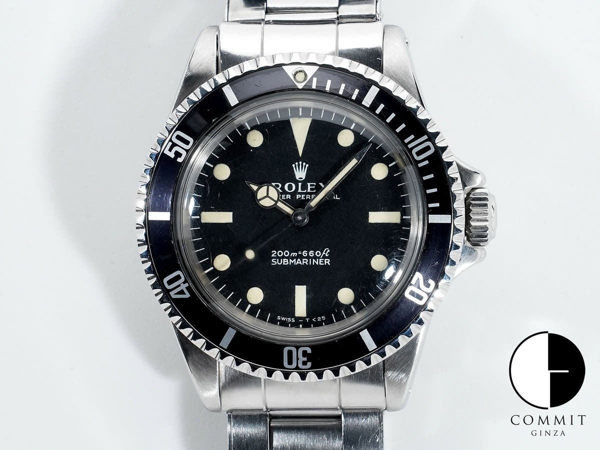 ロレックス サブマリーナー Ref.5513 ステンレススチール ブラック文字盤 中古 pm49vn6g
