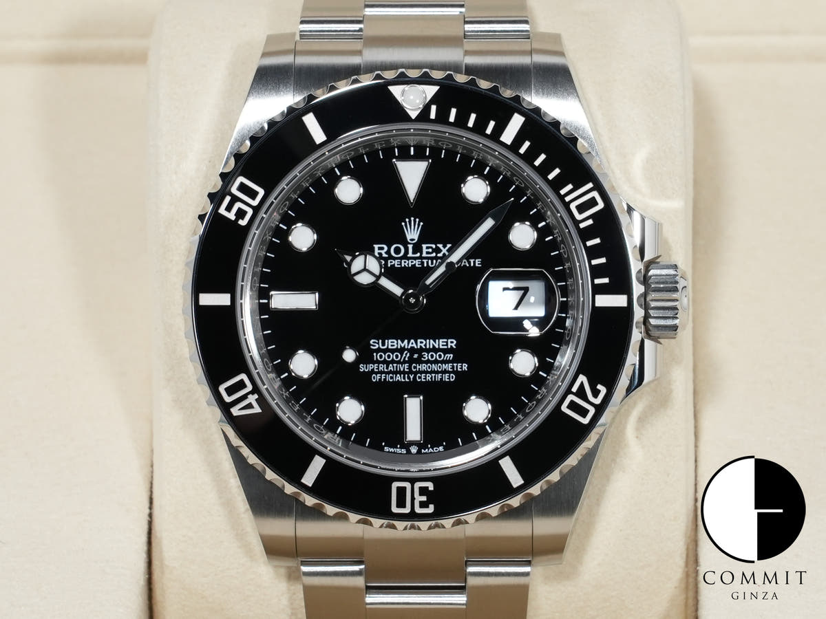 ロレックス サブマリーナー デイト Ref.126610LN ステンレススチール ブラック文字盤 未使用 op868qgj