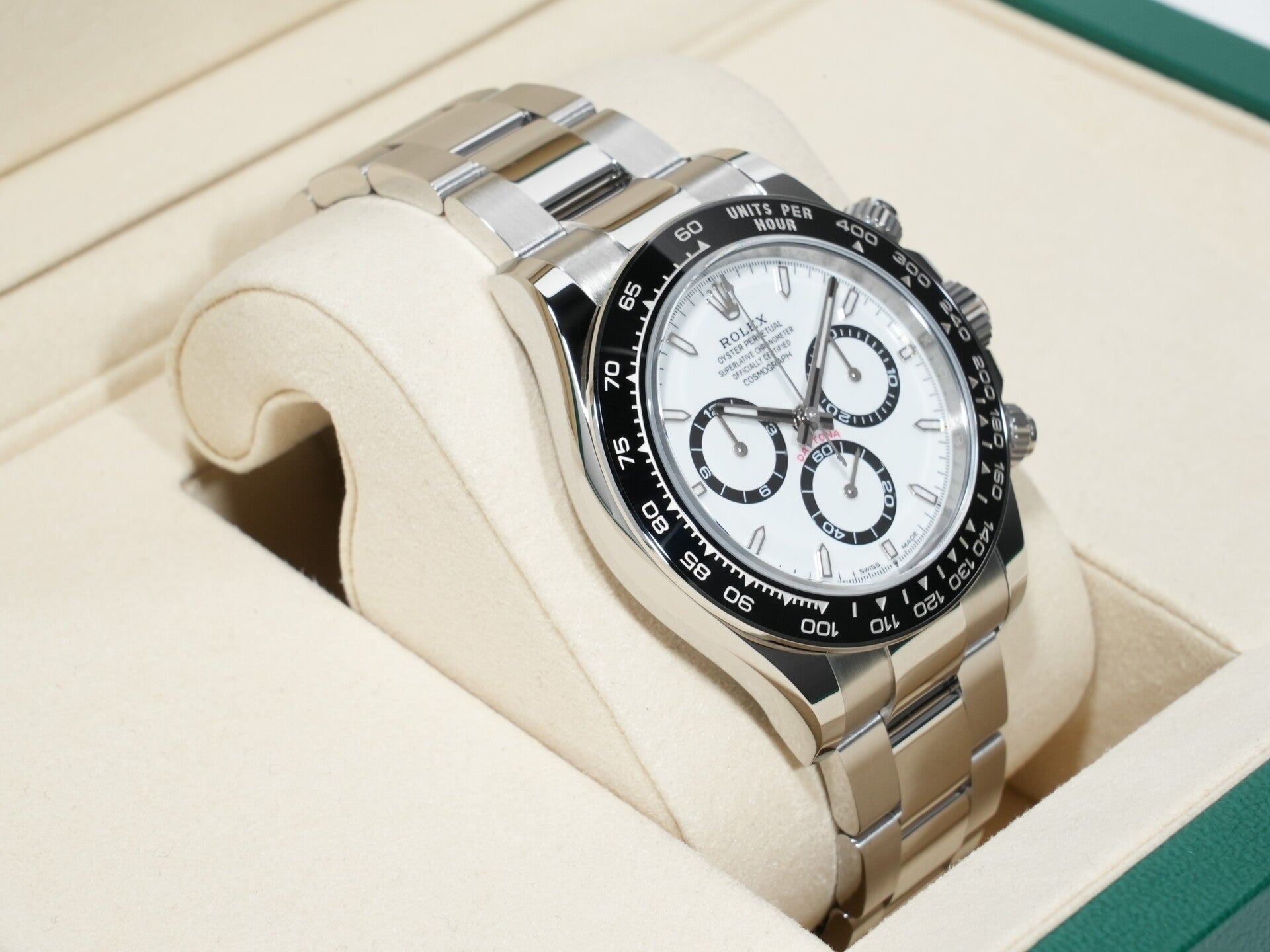 ロレックス デイトナ Ref.126500LN ステンレススチール ホワイト文字盤 美品 o2ss3jwt