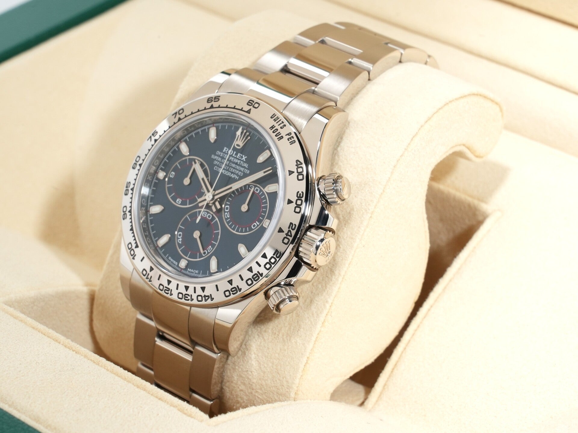 ロレックス デイトナ Ref.116509 ホワイトゴールド ブルー文字盤 美品 tdimd2k3