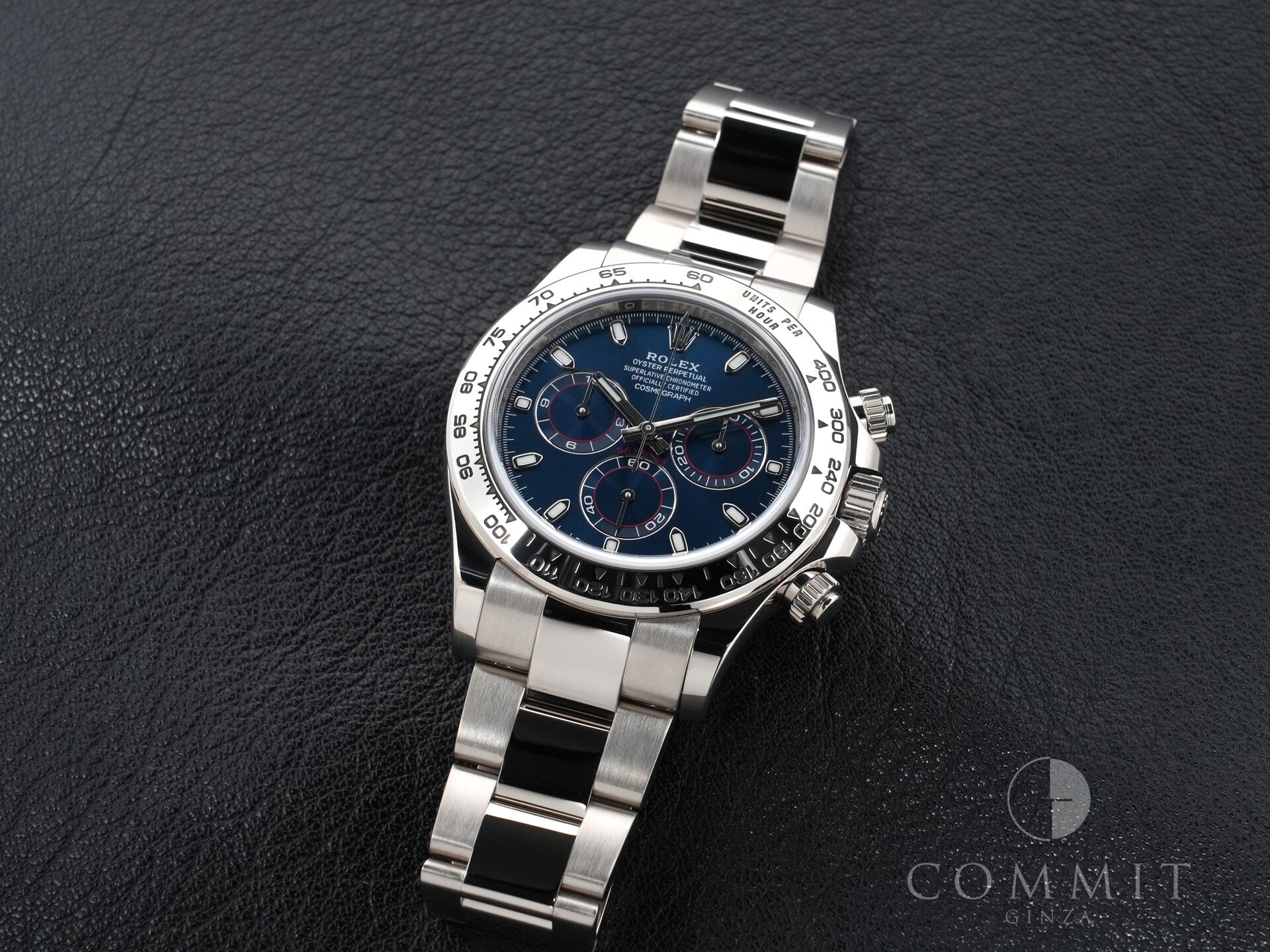 ロレックス デイトナ Ref.116509 ホワイトゴールド ブルー文字盤 美品 tdimd2k3