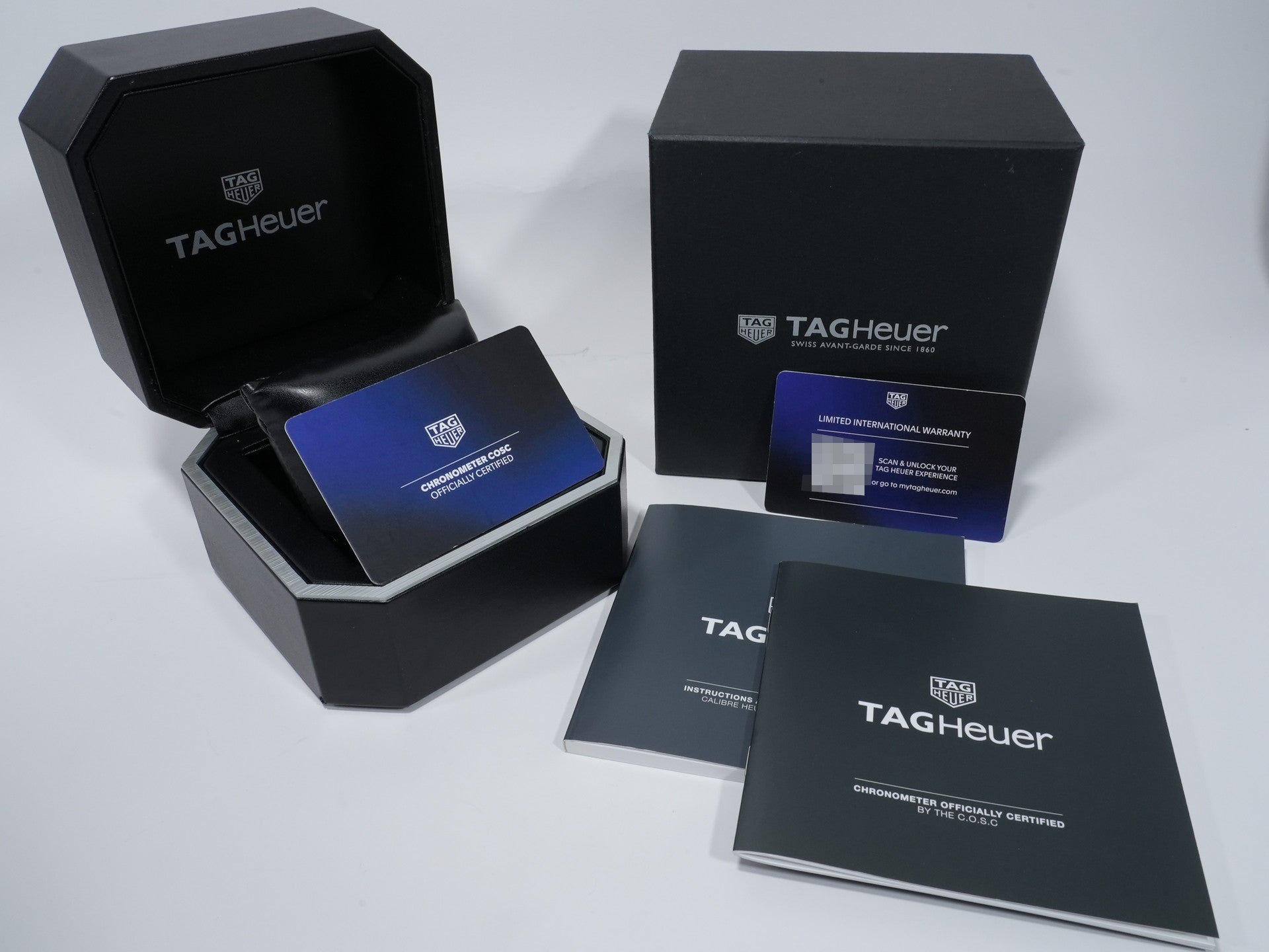 TAG Heuer Carrera Tourbillon Chronograph Ref. CBS5010.FC6543 Stainless Steel Blue Dial Pre-owned g37x7br9