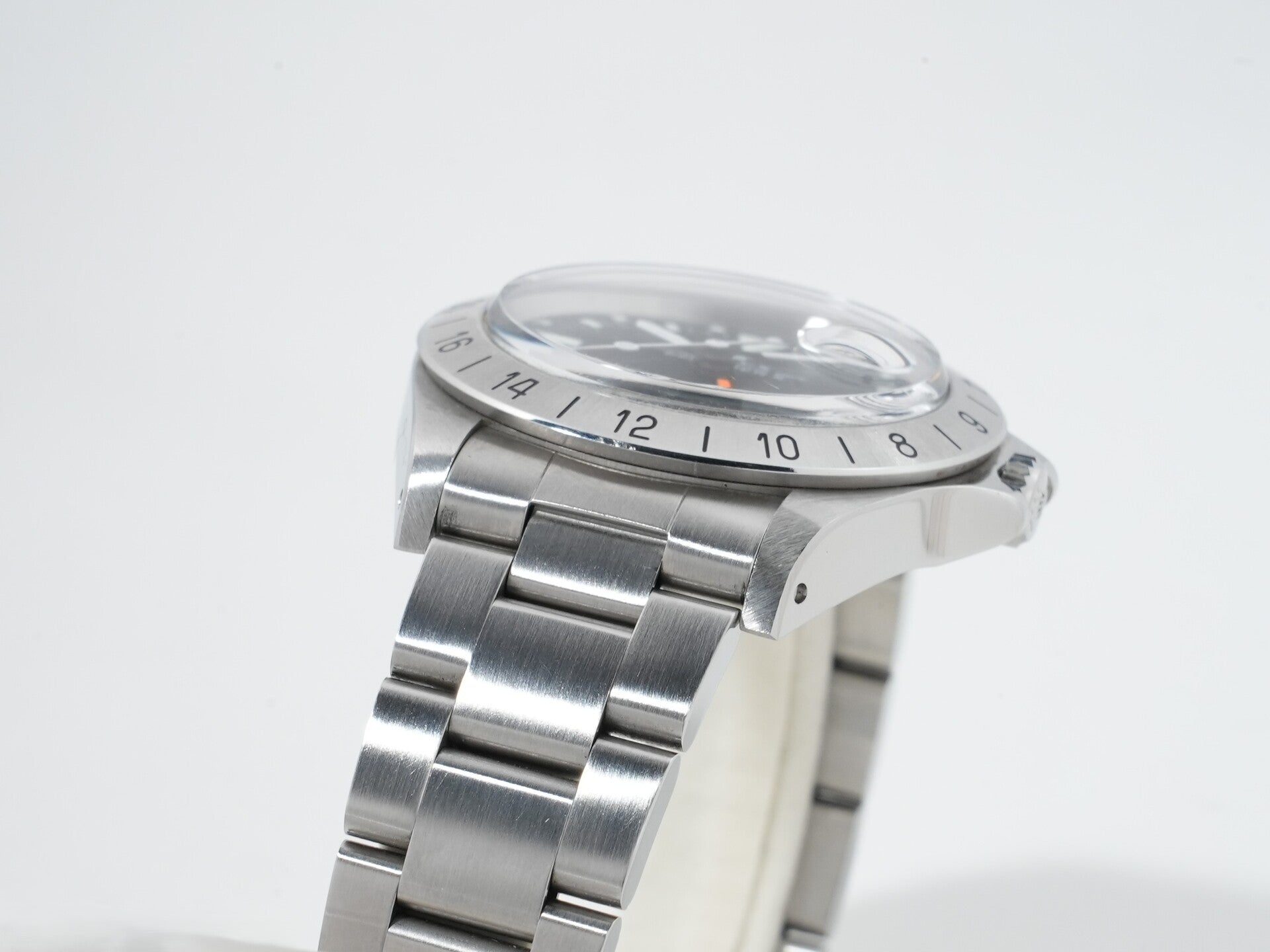 ロレックス エクスプローラーII Ref.1655 ステンレススチール ブラック文字盤 オイスターブレスレット 中古 fn3vvsp6