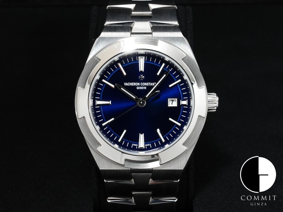 Vacheron Constantin Overseas Automatic Ref. 4600V/200A-B980 Stainless Steel Blue Dial Pre-owned coqmduop