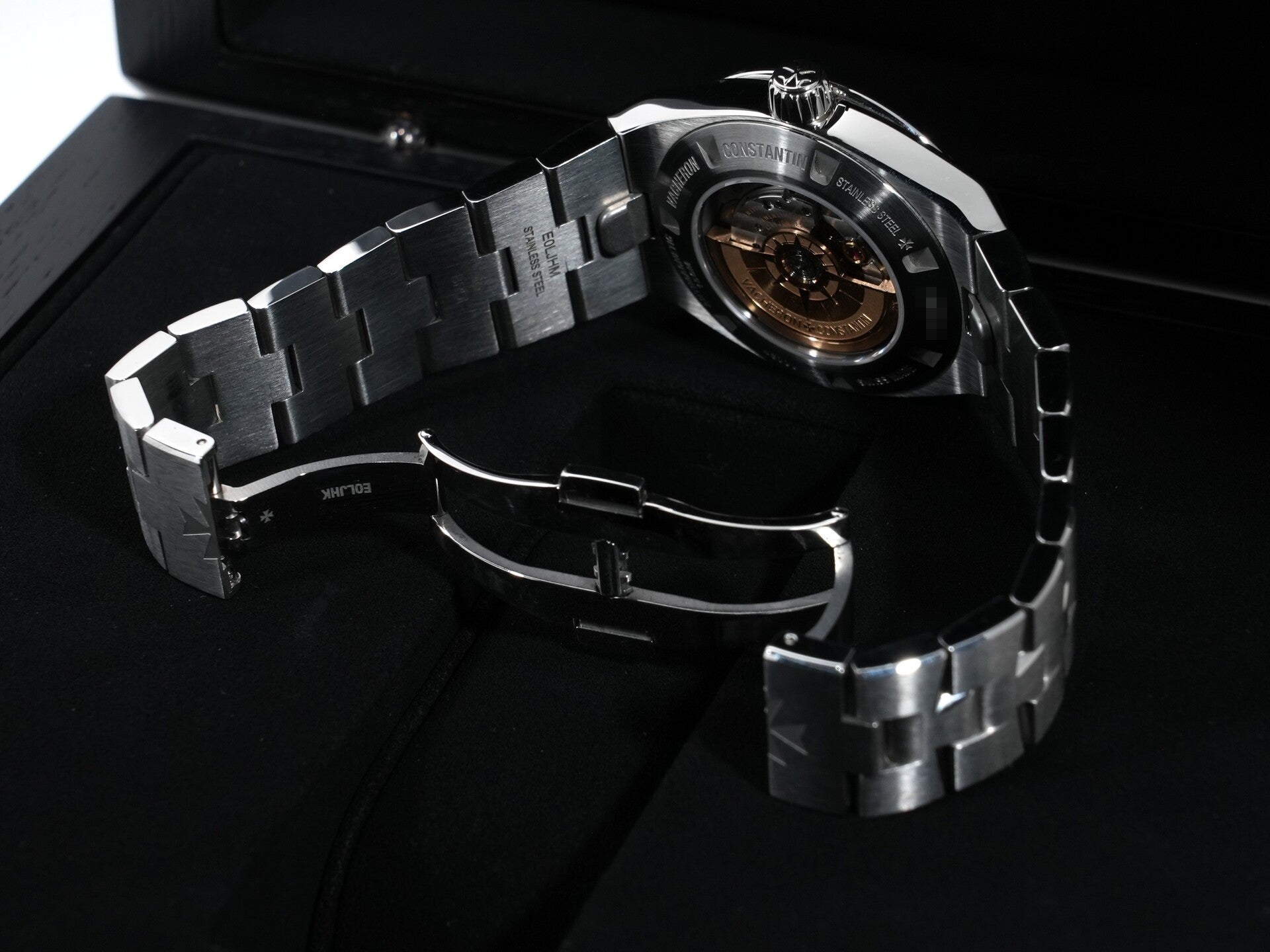 Vacheron Constantin Overseas Automatic Ref. 4600V/200A-B980 Stainless Steel Blue Dial Pre-owned coqmduop