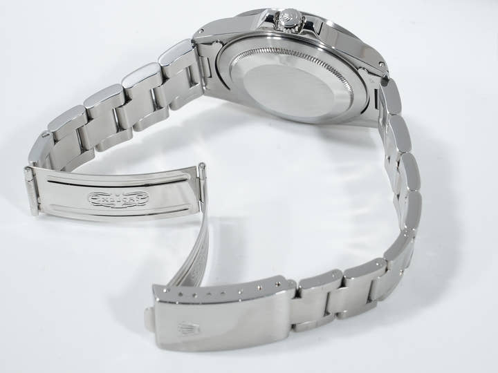 ロレックス エクスプローラーII Ref.16550 ステンレススチール アイボリー文字盤 オイスターブレスレット 中古 wt4f4dqx