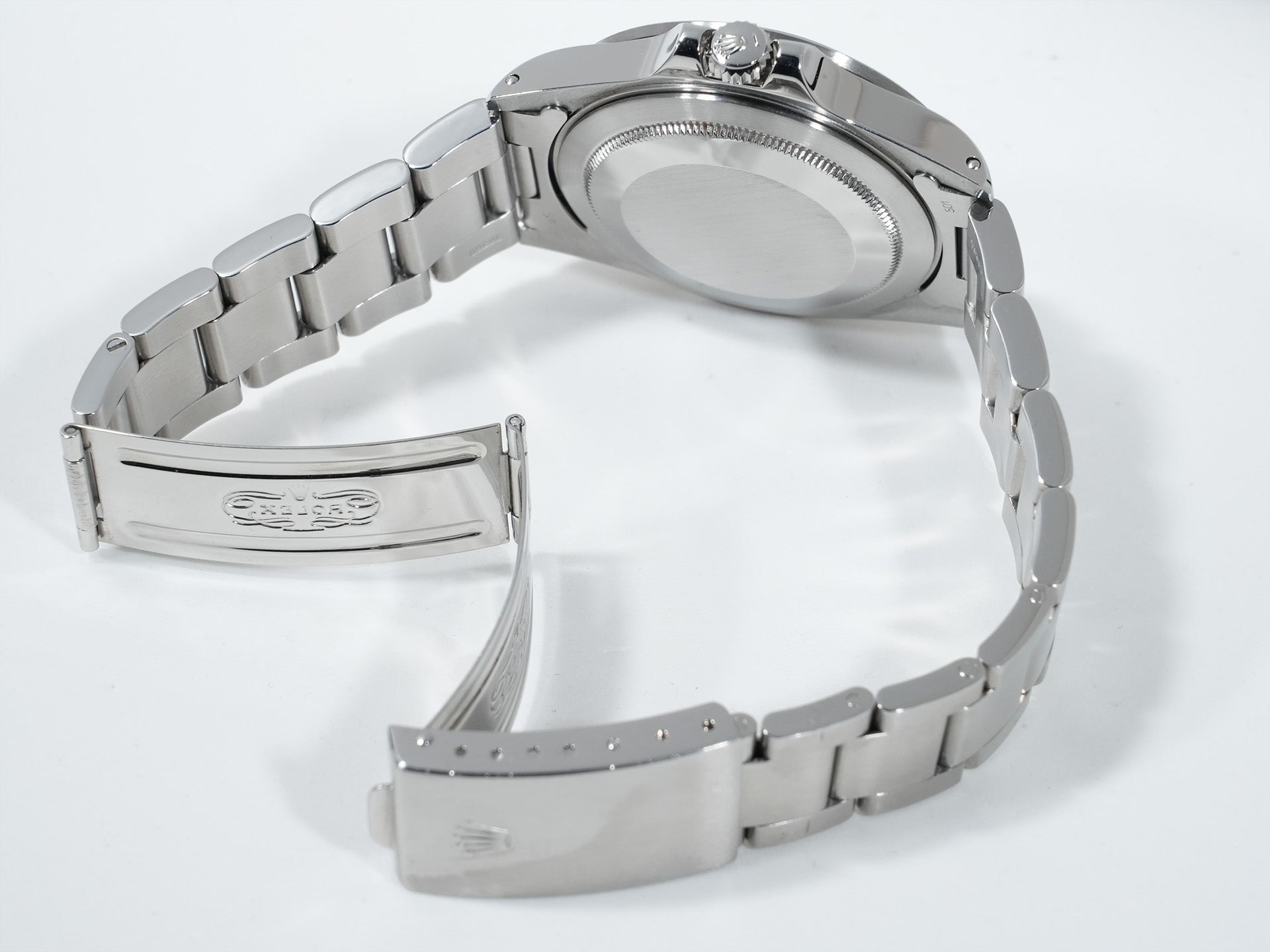 ロレックス エクスプローラーII Ref.16550 ステンレススチール アイボリー文字盤 オイスターブレスレット 中古 wt4f4dqx