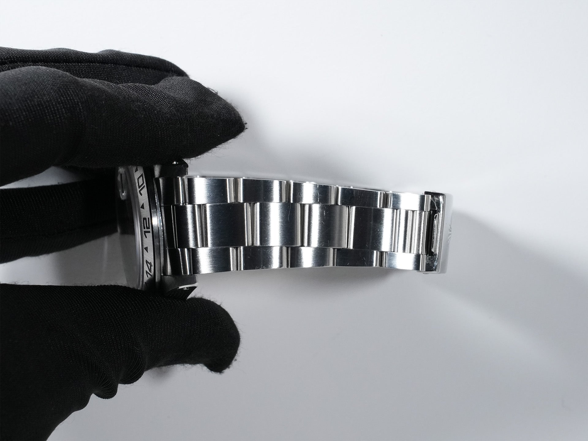 ロレックス エクスプローラーII Ref.16550 ステンレススチール アイボリー文字盤 オイスターブレスレット 中古 wt4f4dqx