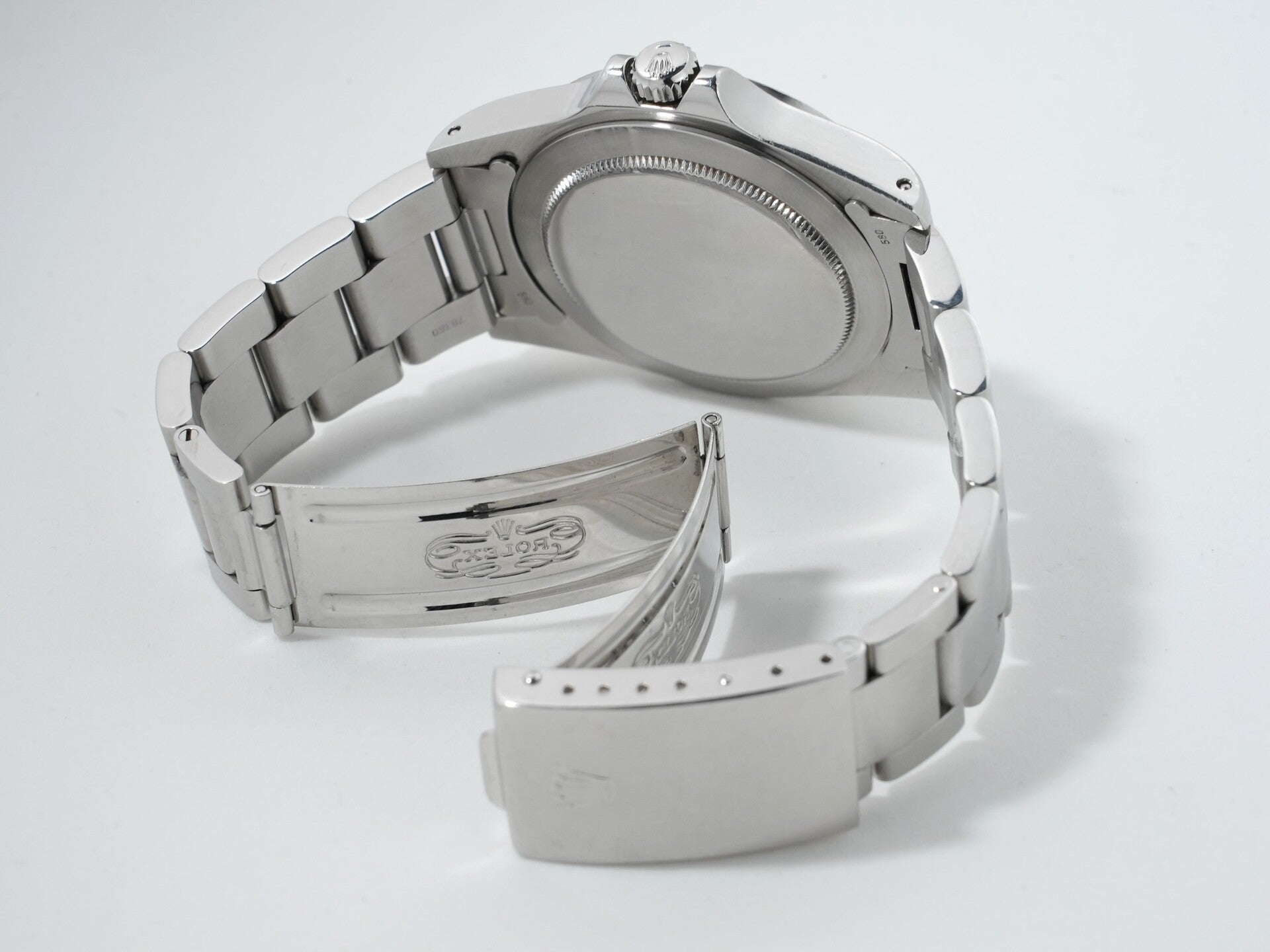 ロレックス エクスプローラーII Ref.1655 ステンレススチール ブラック文字盤 オイスターブレスレット 中古 u8in292o