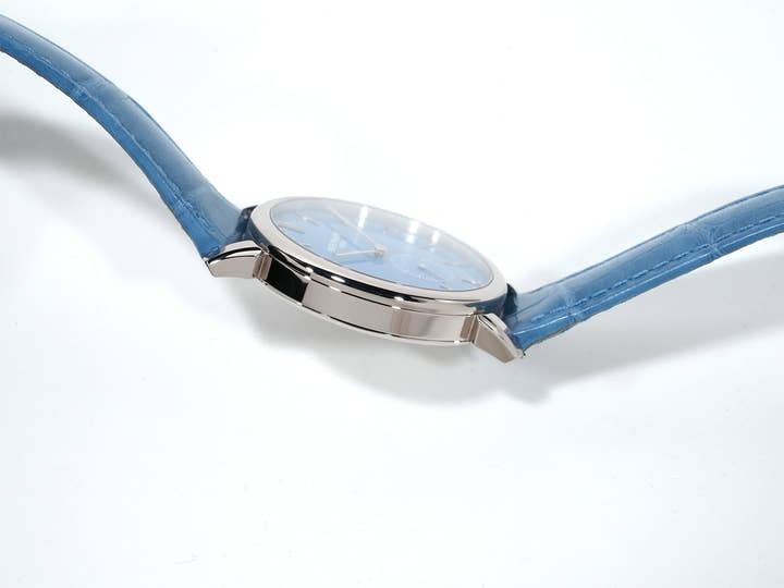Patek Philippe Calatrava Grand Exhibition Tokyo 2023 Ref. 6127G-010 White Gold with Light Blue Dial, Unused uo2rckp3